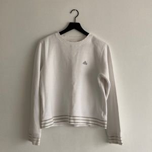 Vintage Stripped Adidas Crew Neck (Medium)